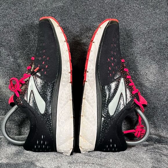 Brooks Glycerin 16 Running Shoe - Women's Size 7.5B, Black / Pink - Picture 6 of 8
